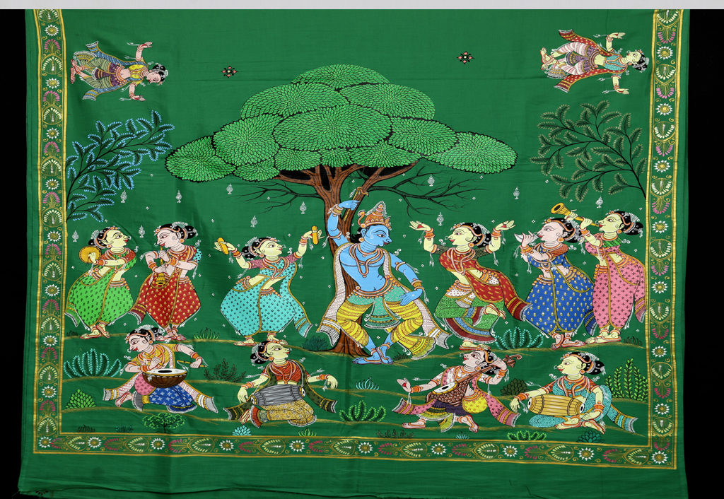 Saree Painting Works